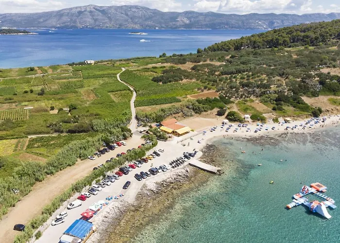 With Parking Space Lumbarda, Korcula - 4370 公寓 鲁巴达