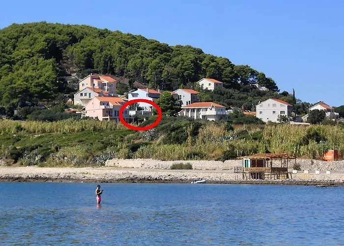 公寓 With Parking Space Lumbarda, Korcula - 4370 鲁巴达